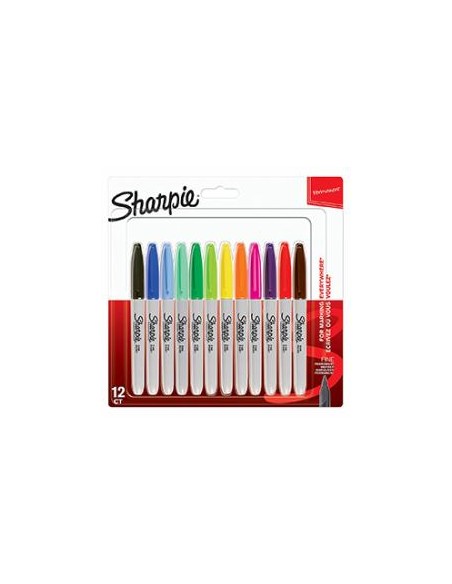 2065404 marcador permanente Multicolor 12 pieza(s)