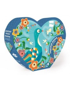 PUZLE CONTORNO PAVO REAL