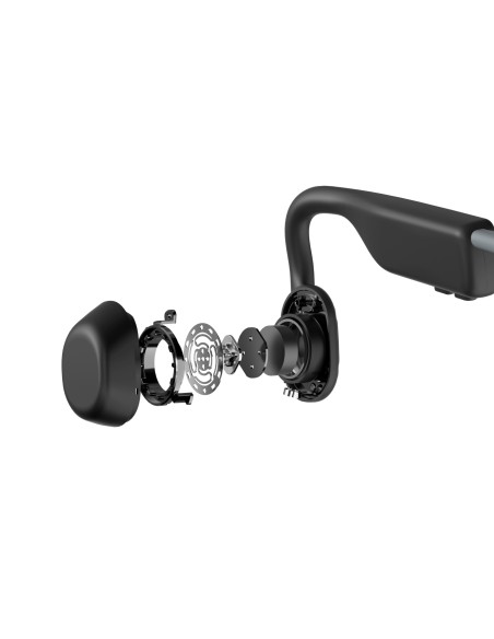 OpenMove Auriculares Inalámbrico Banda para cuello Deportes Bluetooth Gris