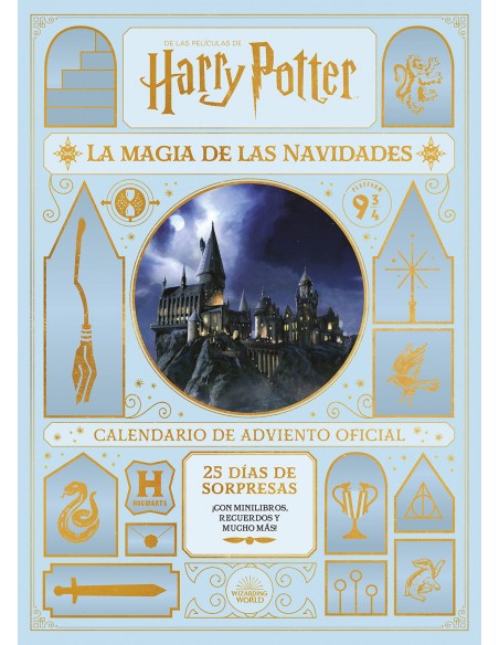 HARRY POTTER LA MAGIA DE LAS NAVIDADES EL CALENDARIO DE ADVIENTO OFICIAL 2021
