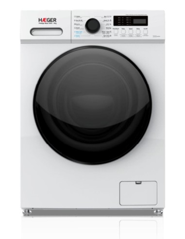 WM-8KG.005A lavadora Carga frontal 1400 RPM Negro, Blanco