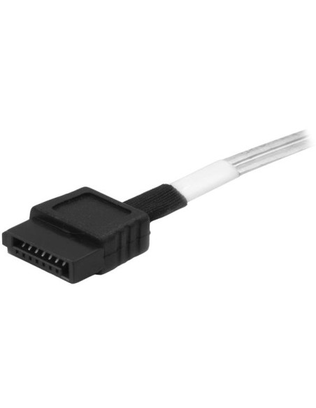Cable Mini SAS Interno a SATA de 1m - Cable SFF-8643 a 4x SATA