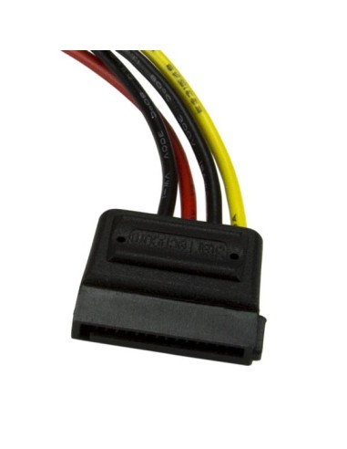 Cable Adaptador de 15cm de Alimentación MOLEX LP4 4 Pines a SATA 15 Pines