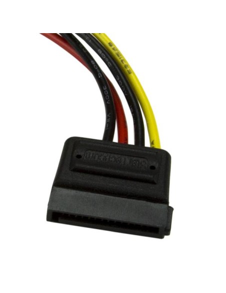 Cable Adaptador de 15cm de Alimentación MOLEX LP4 4 Pines a SATA 15 Pines