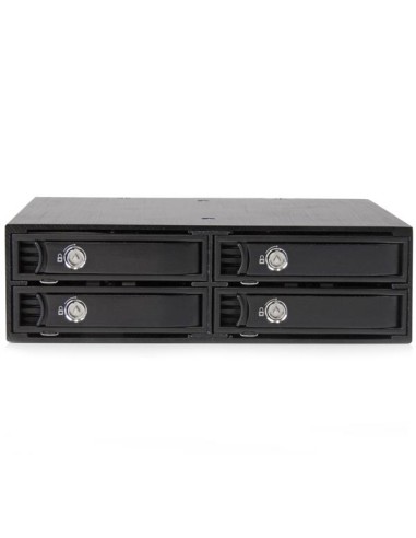 Backplane Rack Móvil 5,25 Pulgadas a 4 Unidades 2,5 SATA/SAS