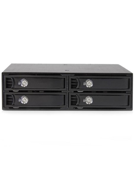 Backplane Rack Móvil 5,25 Pulgadas a 4 Unidades 2,5 SATA/SAS