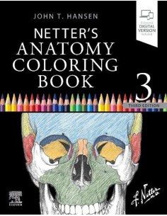 netters anatomy coloring book3rd edition 2021