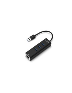 SCT240 hub de interfaz USB 3.2 Gen 1 (3.1 Gen 1) Type-A 5000 Mbit/s Negro
