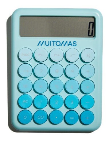 CALCULATORLB calculadora Escritorio Calculadora básica Azul claro