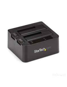 Docking Station de 2 Bahías - USB 3.1 a SATA - USB 3.1 (10 Gbps) - SATA I/II/III de 2,5/3,5" - Base de Acoplamiento SSD/HDD - d