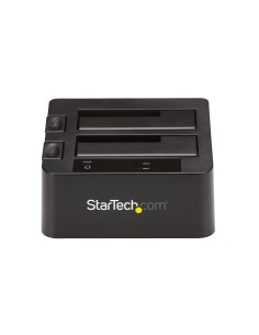 Docking Station de 2 Bahías - USB 3.1 a SATA - USB 3.1 (10 Gbps) - SATA I/II/III de 2,5/3,5" - Base de Acoplamiento SSD/HDD - d 2