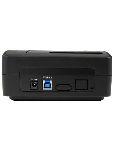 Docking Station USB 3.1 (10Gbps) a SATA III de 1 Bahía para Discos Duros y SSD de 2,5/3,5" - Base con Bahía de Carga Superior