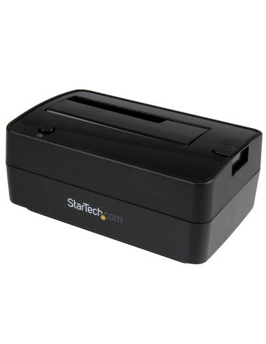 Docking Station USB 3.1 (10Gbps) / eSATA a SATA III de 1 Bahía para Discos Duros y SSDs de 2,5/3,5" - con Bahía de Carga Superi