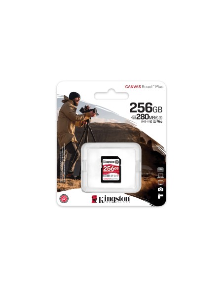 Canvas React Plus 256 GB SDXC UHS-II Clase 10