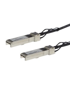 Cable de 1m Twinax Direct Attach SFP+ a SFP+ - 10G Compatible con MSA sin Codificar - DAC de Cobre SFP+ de 10 GbE - Módulo Tran