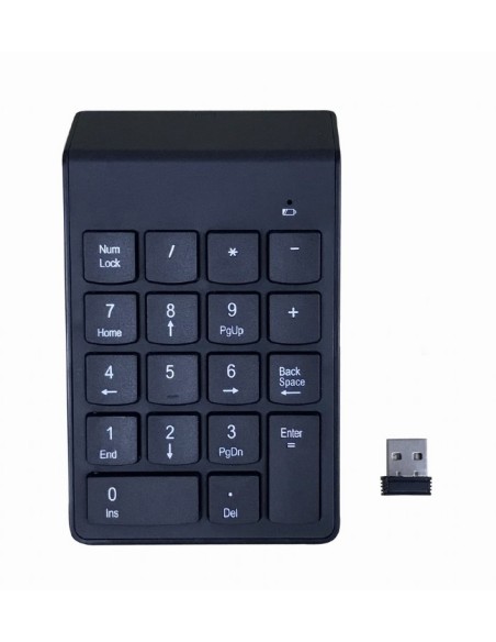 KPD-W-02 teclado numérico Portátil/PC Bluetooth Negro KPD-W-02 teclado numérico Portátil/PC Bluetooth Negro