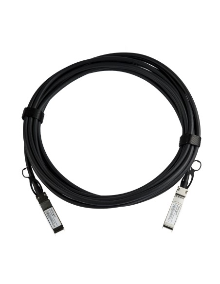 Cable de 5m Twinax Direct Attach SFP+ a SFP+ - 10G Compatible con MSA sin Codificar - DAC de Cobre SFP+ de 10 GbE - Módulo Tran