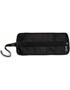 Estuche de nylon enrollable vacio color negro capacidad 36 piezas