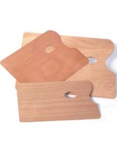 Paleta de madera rectangular 25x30cm