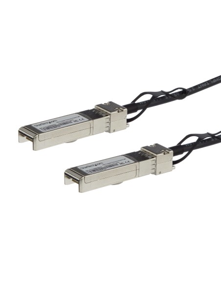 Cable de 0,5m Twinax Direct Attach SFP+ a SFP+ - 10G Compatible con Cisco SFP-H10GB-CU0-5M - DAC Cobre SFP+ 10GbE - DAC Pasivo 
