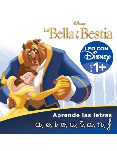 La Bella y la Bestia Aprende las letras Leo con Disney Nivel 1