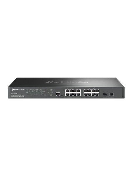 Omada SG3218XP-M2 switch Gestionado L2+ 2.5G Ethernet (100/1000/2500) Energía sobre Ethernet (PoE) 1U Negro