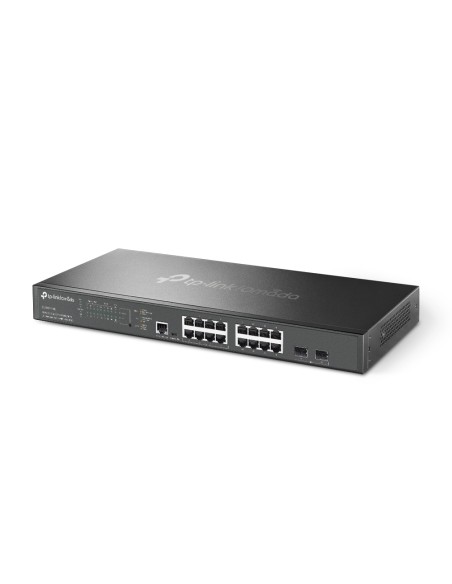 Omada SG3218XP-M2 switch Gestionado L2+ 2.5G Ethernet (100/1000/2500) Energía sobre Ethernet (PoE) 1U Negro