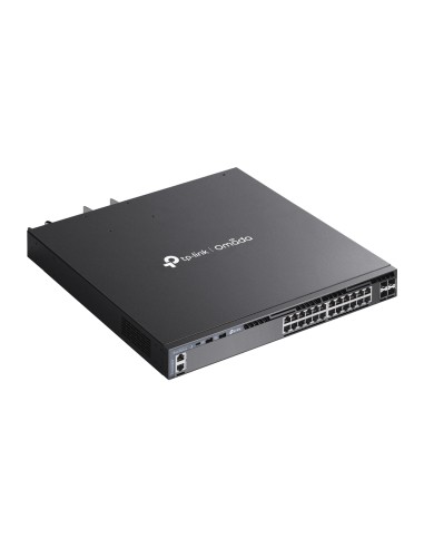 Omada SG6428XHP switch Gestionado L3 Gigabit Ethernet (10/100/1000) Energía sobre Ethernet (PoE) 1U Negro