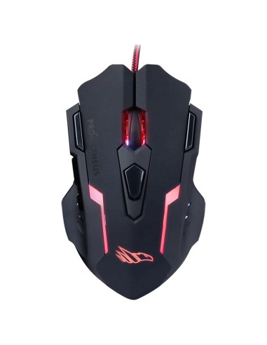 SGM240 ratón Ambidextro USB tipo A Óptico 4000 DPI