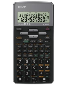 EL-531TH calculadora Bolsillo Calculadora científica Negro, Gris