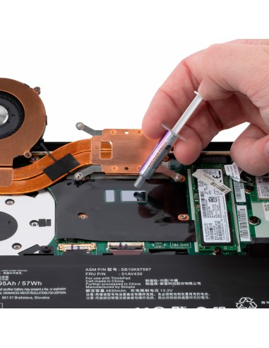 Pasta Térmica Jeringuilla de 1,5g Grasa Compuesto Thermal Grease Silicona y Óxido Metálico