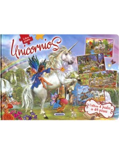 UNICORNIOS LIBRO PUZLE