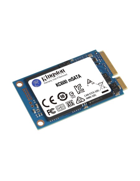 KC600 mSATA 512 GB Serial ATA III 3D TLC