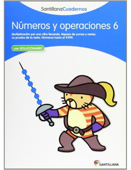 Numeros y operaciones Educacion Primaria Cuaderno 6