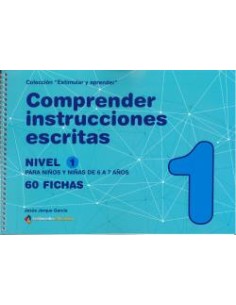 COMPRENDER INSTRUCCIONES ESCRITAS NIVEL 1