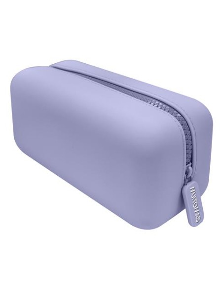 SILPENCASEXLVL caja de lápices Estuche suave Silicona Lila