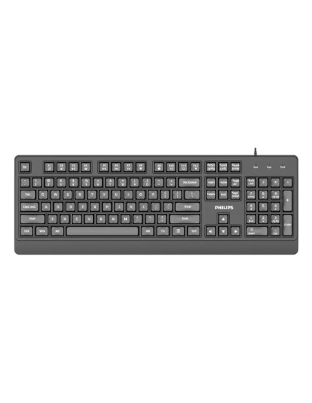 2000 series SPK6247B/85 teclado Universal USB QWERTY Negro