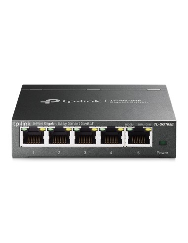 TL-SG105E switch Gestionado L2 Gigabit Ethernet (10/100/1000) Negro