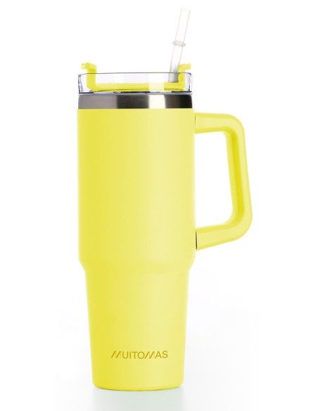TRAVELMUG900YL taza de viaje 900 ml Amarillo