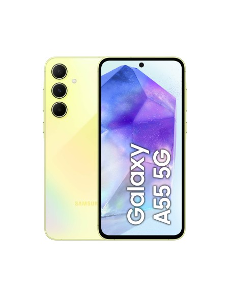 Galaxy A55 5G 16,8 cm (6.6") Ranura híbrida Dual SIM Android 14 USB Tipo C 8 GB 128 GB 5000 mAh Amarillo
