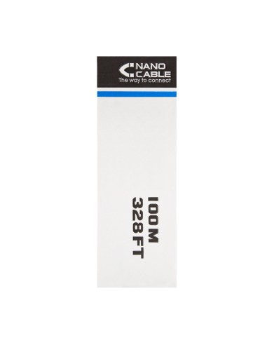 CABLE RED RJ45 CAT.5E UTP RIGIDO AWG24, 100 M