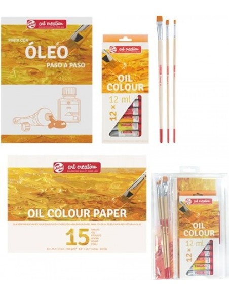 SET OLEO ART CREATION BLOC PASO A PASO