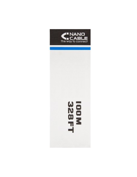 Cable Red RJ45 Cat.5e UTP Rigido AWG24 Exterior, 100 M