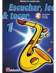 Saxo alto escucharleer y tocar