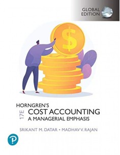 Horngren s cost accounting a managerial emphasis