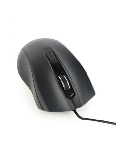 MUS-3B-01 ratón Ambidextro USB tipo A Óptico 1000 DPI