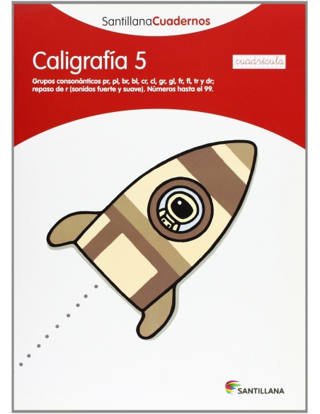 Caligrafia 5 Educacion Primaria cuadricula Cuaderno