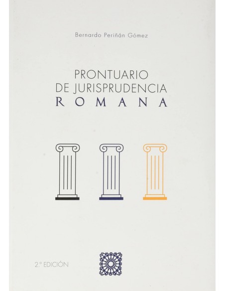 Prontuario de jurisprudencia romana
