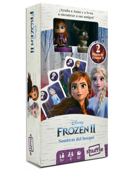 NAIPE INFANTIL FROZEN 2 SOMBRAS DEL BOSQUE 2 FIGURAS