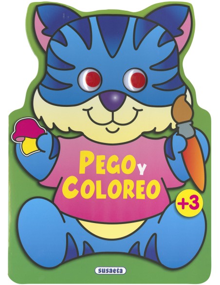 Pego y coloreo animales 3